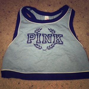 Pink crop top